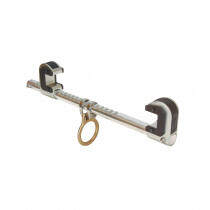 FallTech (7531) Trailing Beam Anchor with Single-clamp Adjustment, 14-1/2"