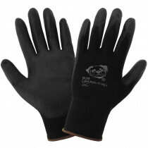 PUG™ Polyurethane Coated Anti-Static/Electrostatic Compliant Gloves, Black