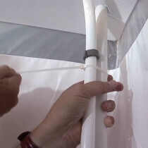 Grayling™ Pole Set, 2-Piece Disposable, For Use with D-Con Showers