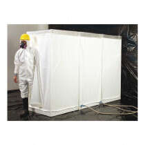 Grayling™ 1002002 Disposable Decontamination Shower -  Clean -  Shower -  Equipment Room -  37 in L x 37 in W x 77 in H -  PVC
