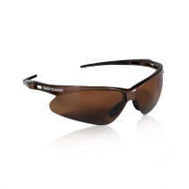 Nemesis™ Safety Glasses, Brown Frame, Brown Polarized Lens