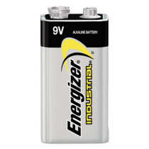 Energizer Industrial 9-Volt Batteries, 12/bx