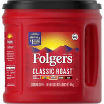 Folgers Classic Roast Ground Coffee, 30.5 oz