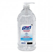 Purell® Advanced Refreshing Gel Hand Sanitizer, 2 Liter Pump Bottle, 1 Each