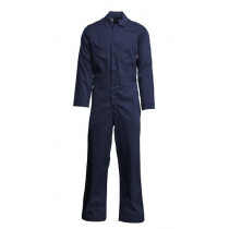LAPCO FR™ 7oz Deluxe Coveralls, 100% Cotton Twill, Navy