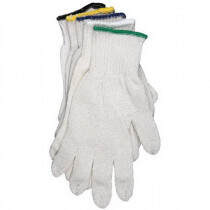 MCR Safety (9500) String Knit Work Gloves, Cotton Polyester, Regular Weight
