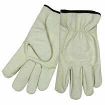 MCR Safety 3735DP Driver Glove, Polyurethane/Nylon Blend, Double Palm