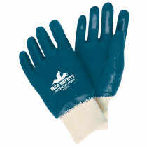 Predator® (9751) Fully Nitrile Coated Work Gloves, Knit Wrist, Cut A2, Size LG