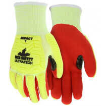 MCR Safety UltraTech™ (UT1956) Cut A5 Coated Knit Gloves, Nitrile Foam Palm & Fingertips