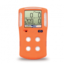 Multi Gas Clip Portable Gas Detector, Simple Version H2S, CO, O2, LEL