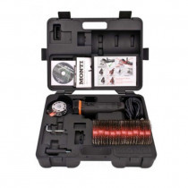 MBX Electric Bristle Blaster Kit (110V), 10 Steel Belts & Carry Case