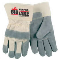 MCR Safety Big Jake® (1700) Premium A+ Side Leather Palm Work Gloves