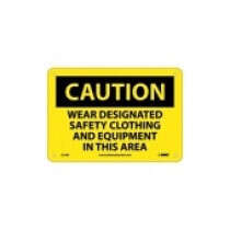 Sign -  7x10 -  Caution PPE Required
