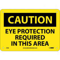 Caut Eye Protection Required In This Are
