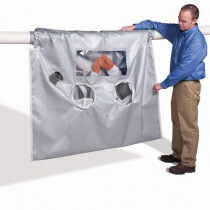 Avail High Temperature Glovebags/Pipe Casing, 60W x 72D, Works Up to 400°F