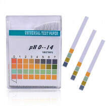 CTL Scientific Supply (92110) PH 0-14 Test Strips, 100/pk