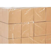 TRM Weather-All Pallet Covers, Clear 3mil, 51" x 49" x 73", 50/roll