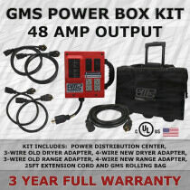 GMS Power Box Kit, 48 Amp Output, Red