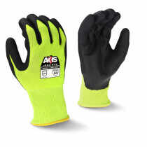 AXIS™ RWG564 Cut Protection Work Glove, Black PU Palm, Cut A4