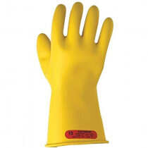 Salisbury by Honeywell Class 0, Low Voltage Lineman Gloves, Yellow, 11"
