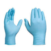 Seattle Glove, 5 mil Powder Free Blue Nitrile Disposable Gloves, LG