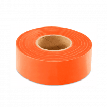 Tytan Non-Adhesive Orange Flagging Tape, 1"x300'