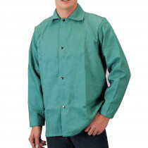 Anchor® CA-1200-2XL Welding Jacket -  2XL -  Visual Green -  Cotton Sateen