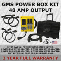 GMS Power Box Kit, 48 Amp Output, Yellow