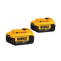 DeWALT® 20V MAX* XR® Lithium Ion Battery 2-Pack