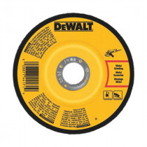 DeWALT® DW4549 High Performance Type 27 Depressed Center Wheel -  9 in Dia x 1/4 in THK -  7/8 in -  A24N Grit