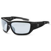 Skullerz® Baldr Safety Glasses/Sunglasses, Black Frame, I/O Lens Color