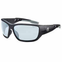 Skullerz® Baldr Safety Glasses/Sunglasses, Matte Black Frame, I/O Lens Color