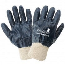 Global Glove 400FC Two-Piece Interlocked Fully Dipped Gloves, XL