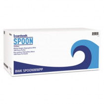 Polypropylene Cutlery - Spoons, Medium Weight, 1000/CT