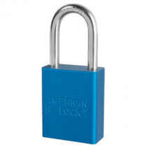 American Lock® Rekeyable Safety Padlock - Blue