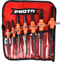 Proto® Industrial Tools - 7 Piece Drive Pin Punch Set