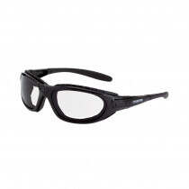 CrossFire® Journey Man Foam Lined Safety Eyewear, Crystal Black Frame, Clear AF Lens