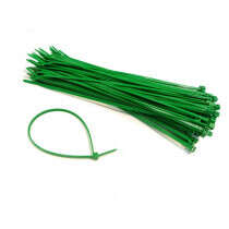 Anchor Brand General Purpose Cable Ties, 11" Length, 50LB, 100/Bag, Green