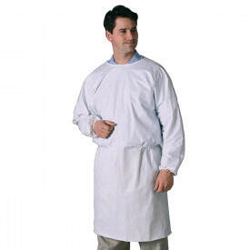 ProVent® Plus Open Back Gown, Non-Sterile, White