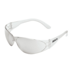 Checklite® CL1 Series Safety Glasses, Clear Temples, I/O Clear Mirror Lens