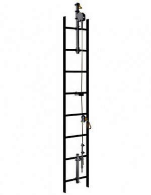 Lad-Saf™ Cable Vertical Safety System, 40'