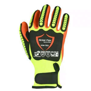 Glove Safe (VHM-7351) Impact Glove, HV Nitrile Palm, ANSI Cut A7