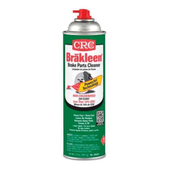 CRC® 05054 Non-Chlorinated Brake Parts Cleaner -  20 oz Aerosol -  Liquid -  Clear -  Solvent