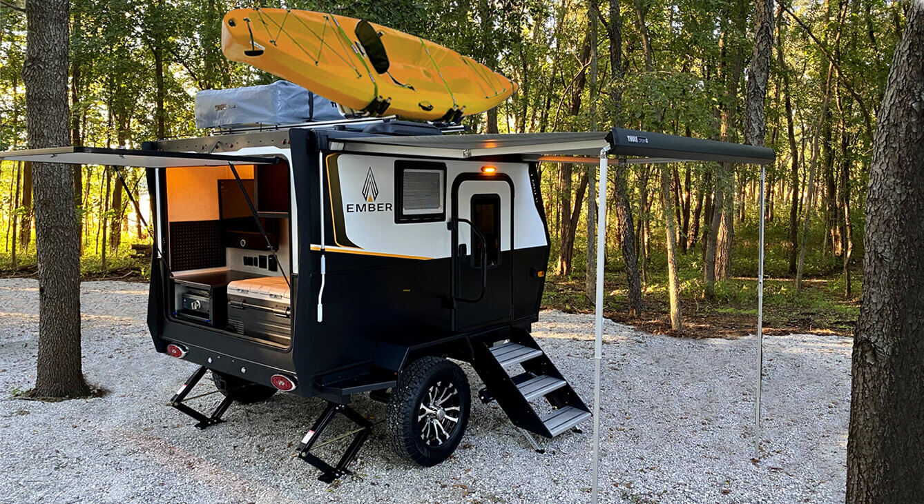 The Overland Series Travel Trailer from Ember RV