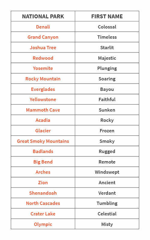 RV Name Generator