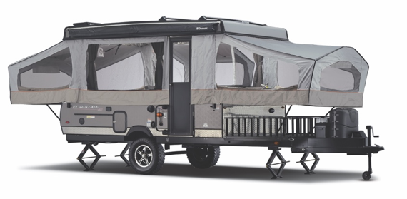 pop up hard top camper