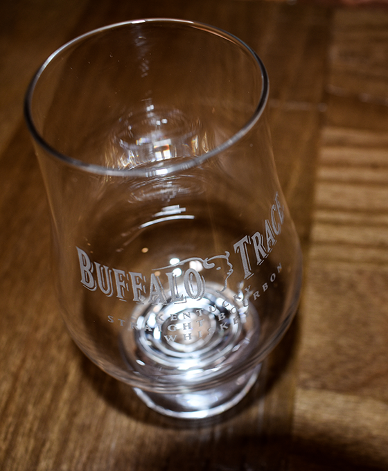 New Buffalo Trace Kentucky Straight Bourbon Whiskey Mint Julep Tasting Glass 