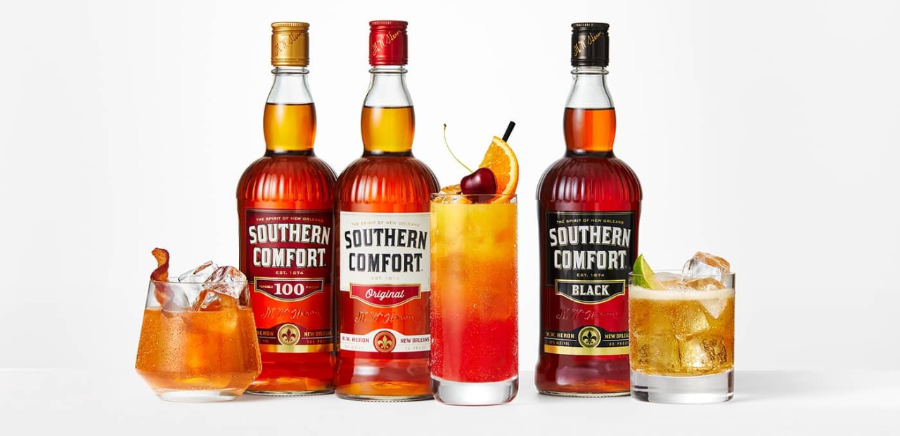 Southern Comfort Liqueur Whiskey Tin Mug Red Limited Edition Presentation Box US 