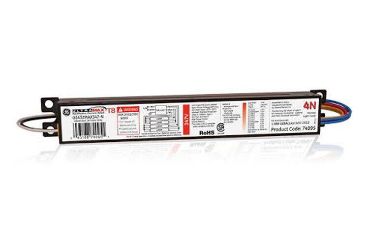 Details about   GE432MAX-N/Ultra 4-lamp 4FT 120v ballast 