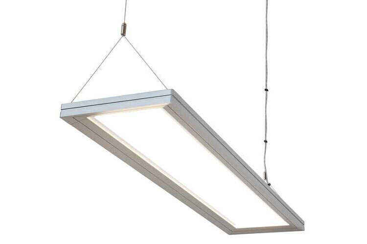 Suspended Light Fixtures Commercial, Commercial Hanging Fluorescent Light Fixtures